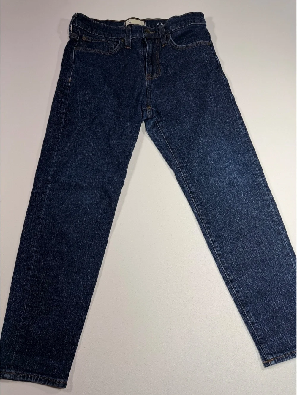 Madewell Reline Women’s Straight Leg Jeans Dark Wash Size 31 L30